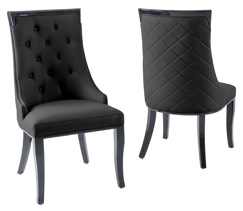 Carmela Black Dining Chair