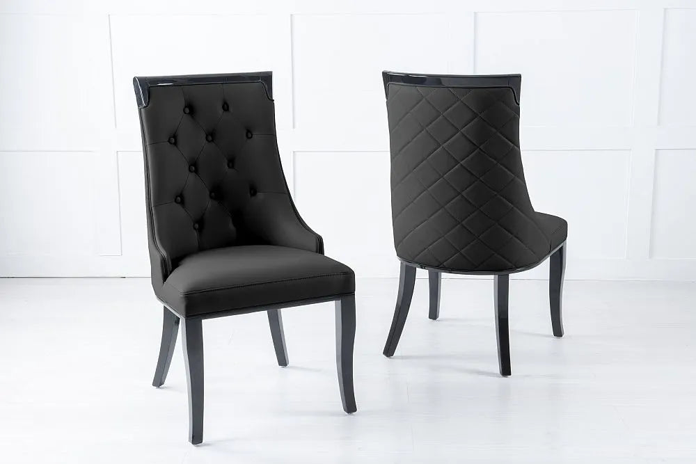 Carmela Black Dining Chair