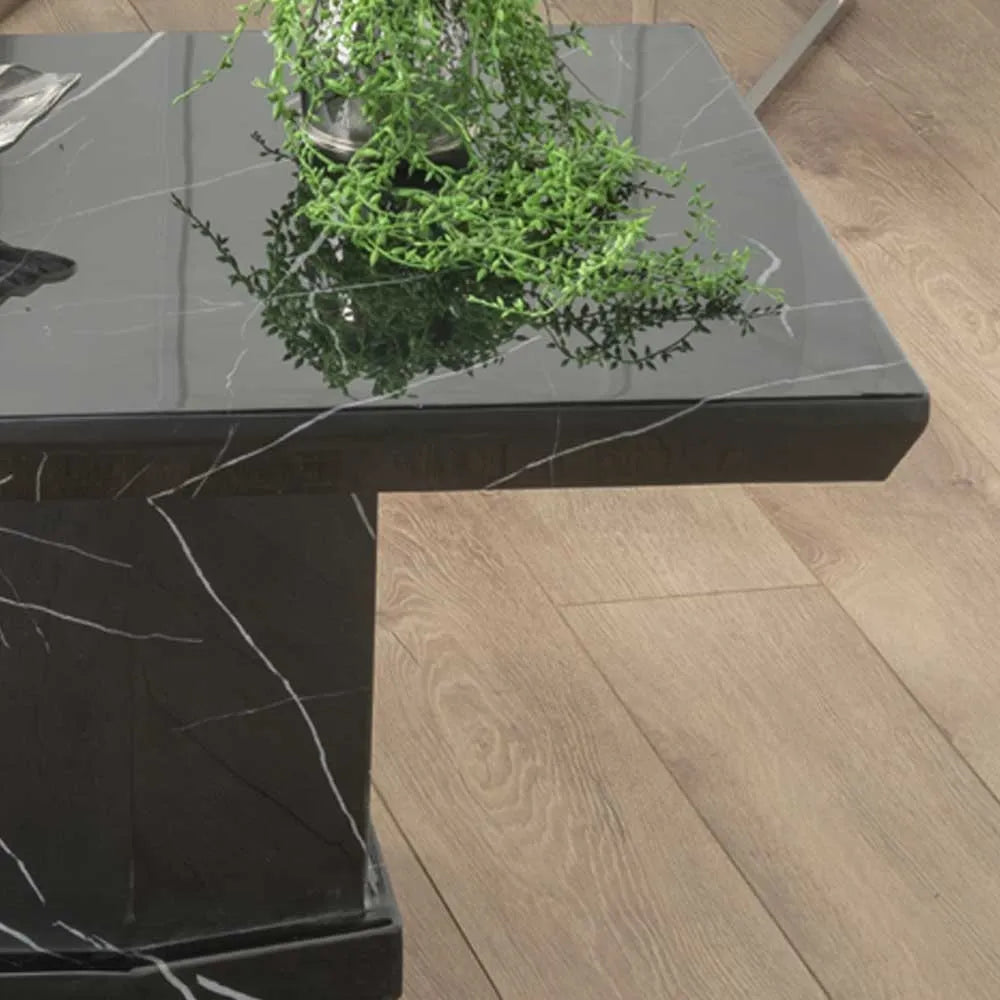 Verdo Black Marble Coffee Table