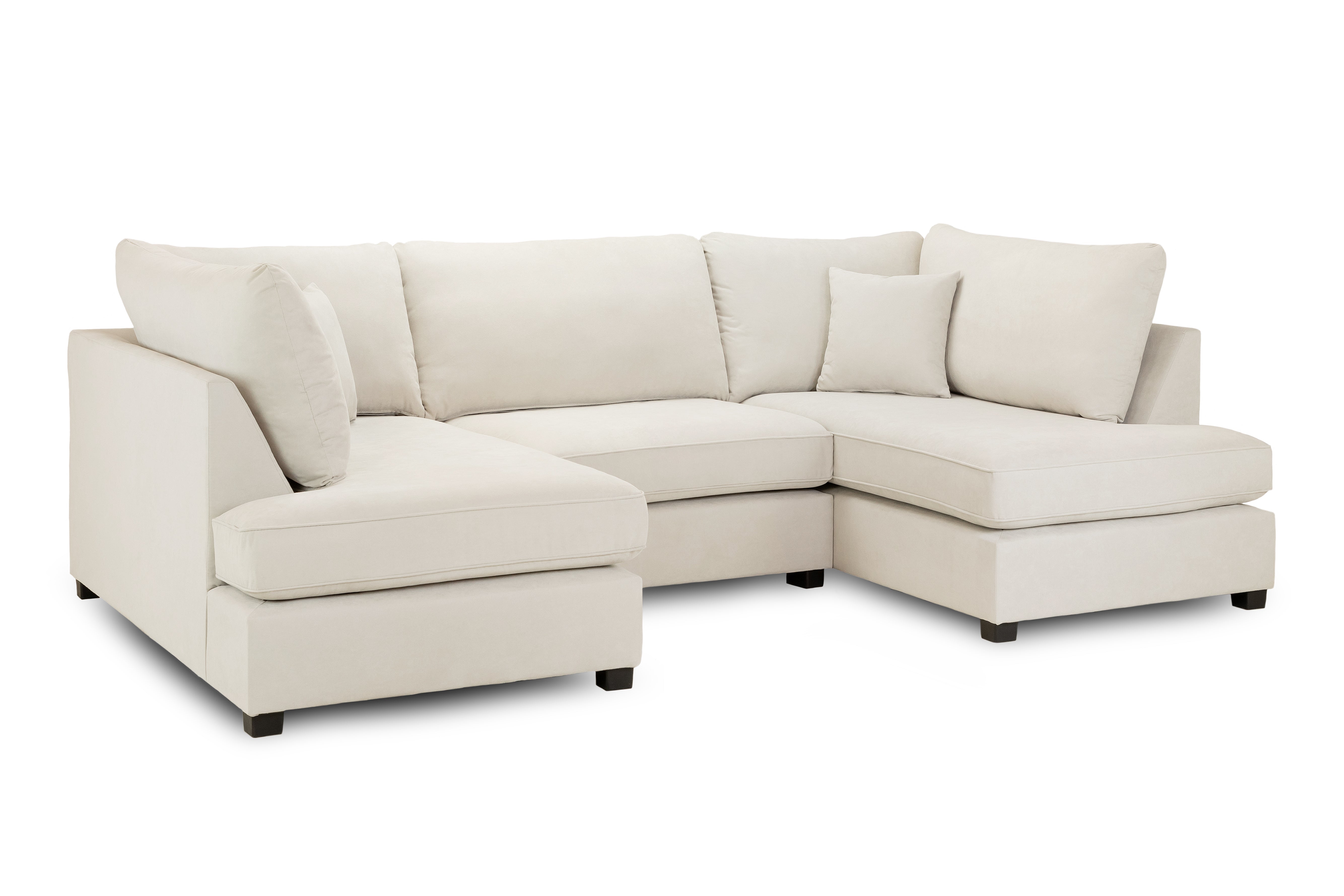 Carnaby Beige U Shape Corner Sofa