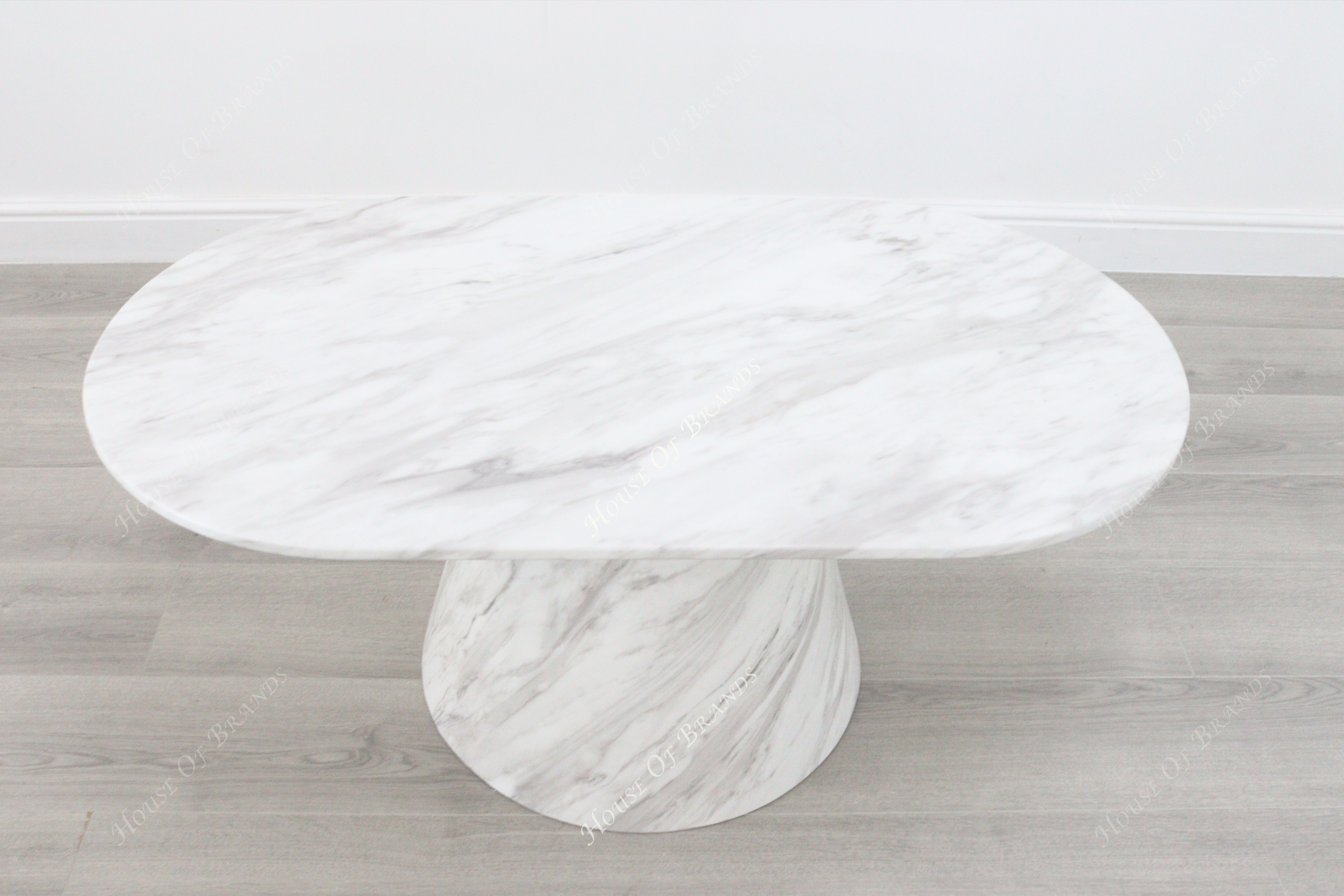 Florence White Marble Coffee Table