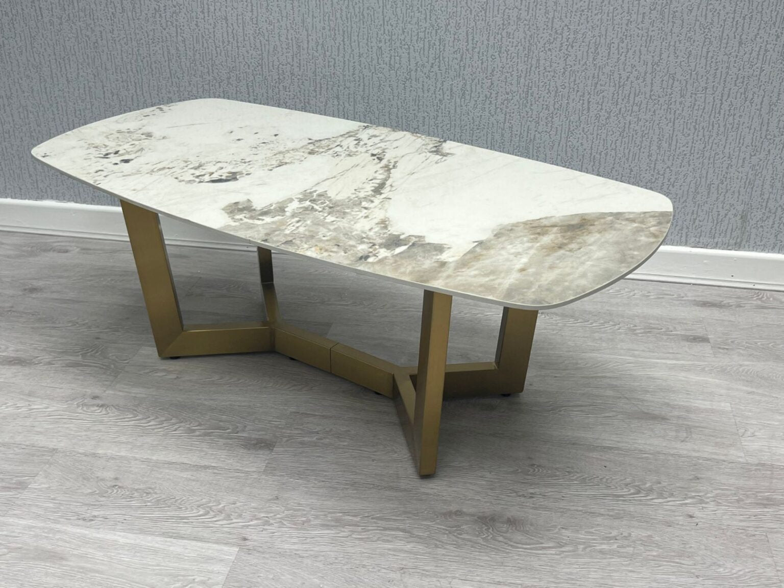 Apex oval clearance coffee table