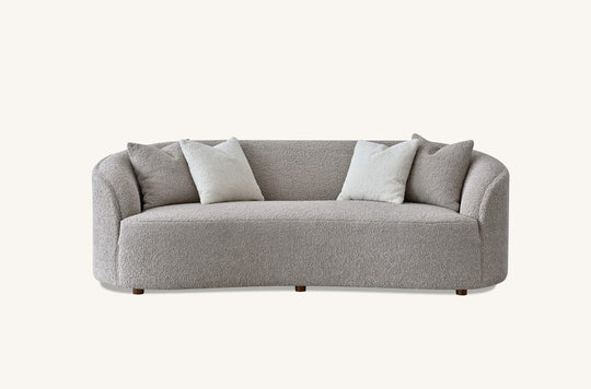 3 Seater Aluxo Nolita Boucle Teddy Sofa