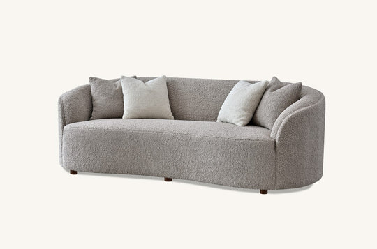 3 Seater Aluxo Nolita Boucle Teddy Sofa