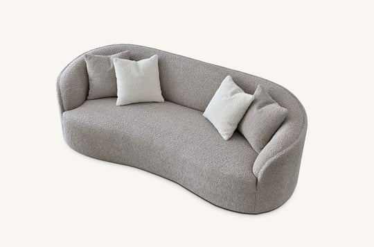 3 Seater Aluxo Nolita Boucle Teddy Sofa