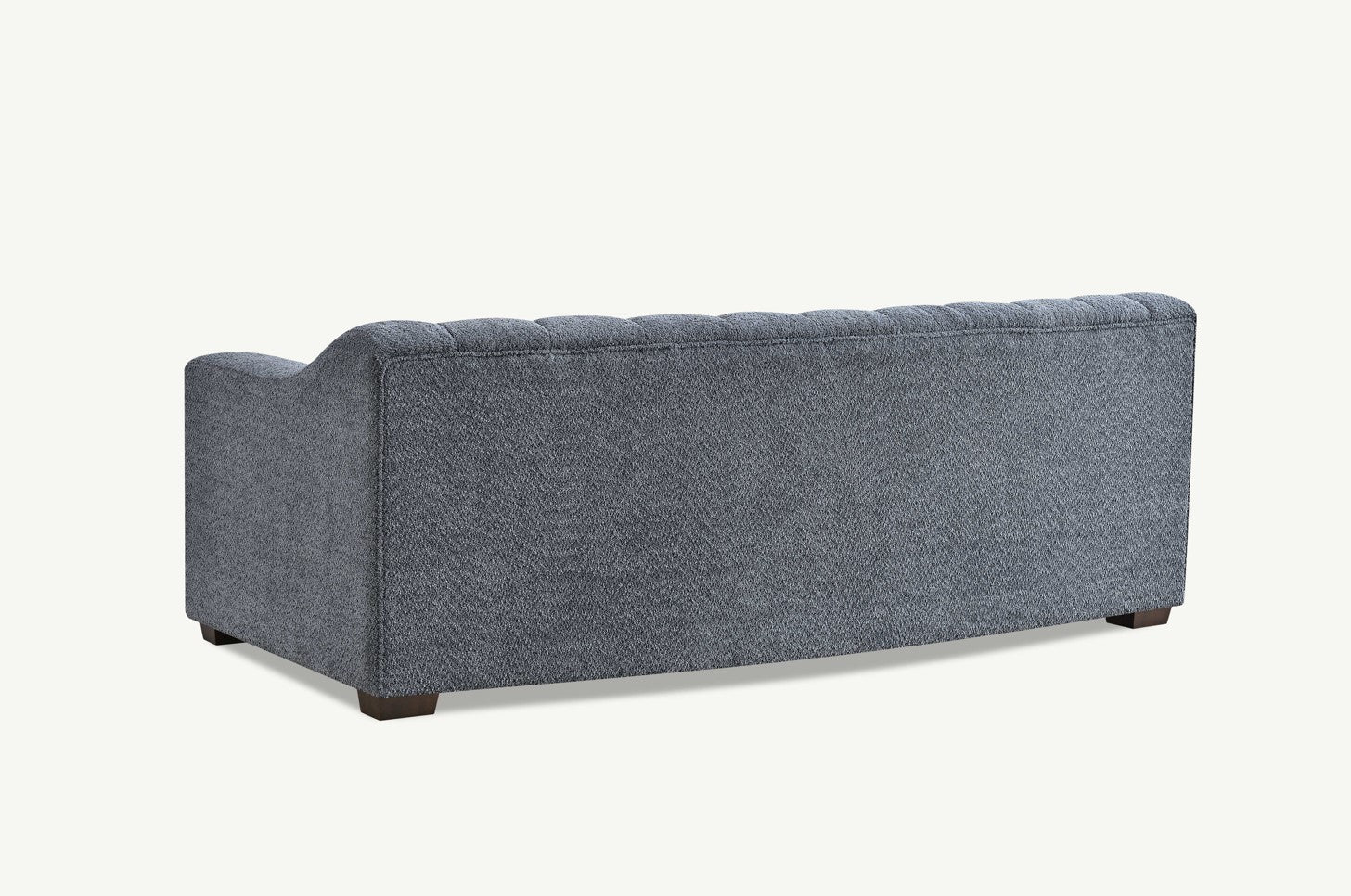 Aluxo Astoria 3 Seater Sofa In Iron Boucle Fabric