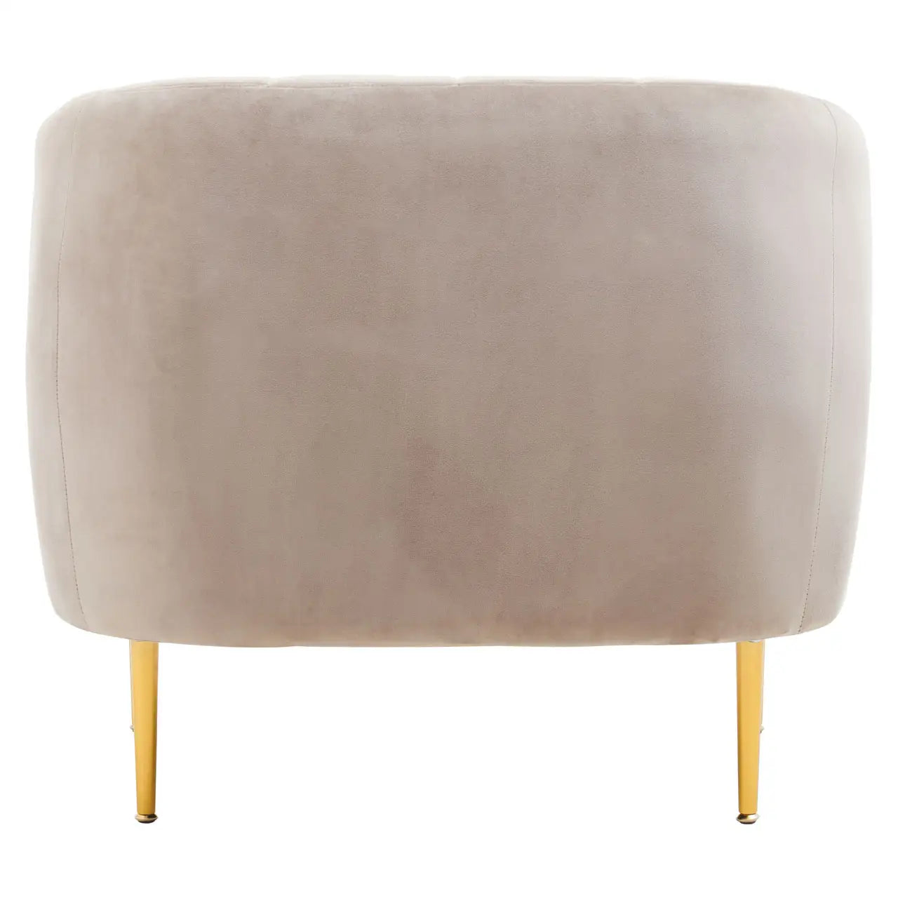 Yasmin Mink Velvet Channel Detail Armchair