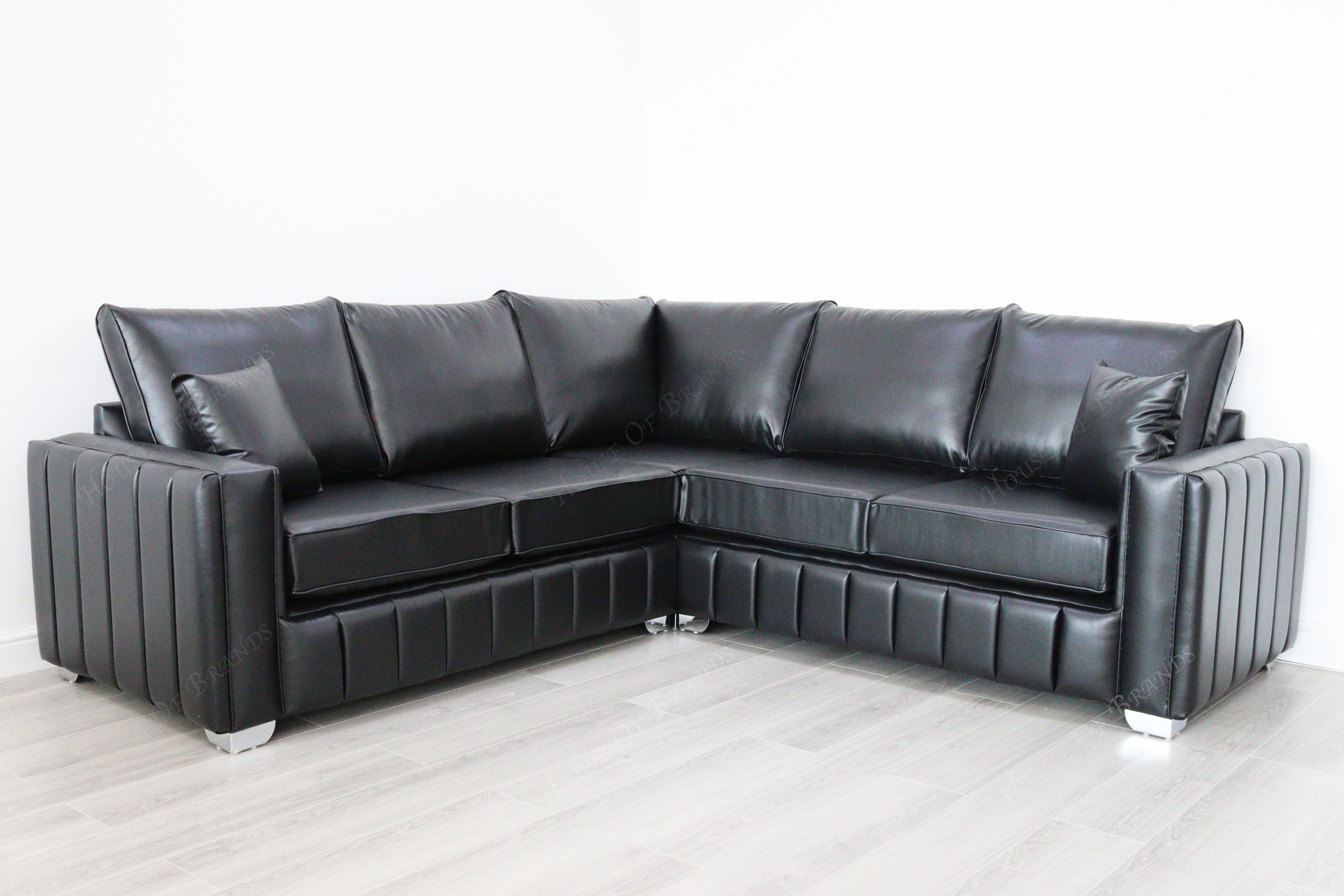 Beverly Corner Leather Sofa