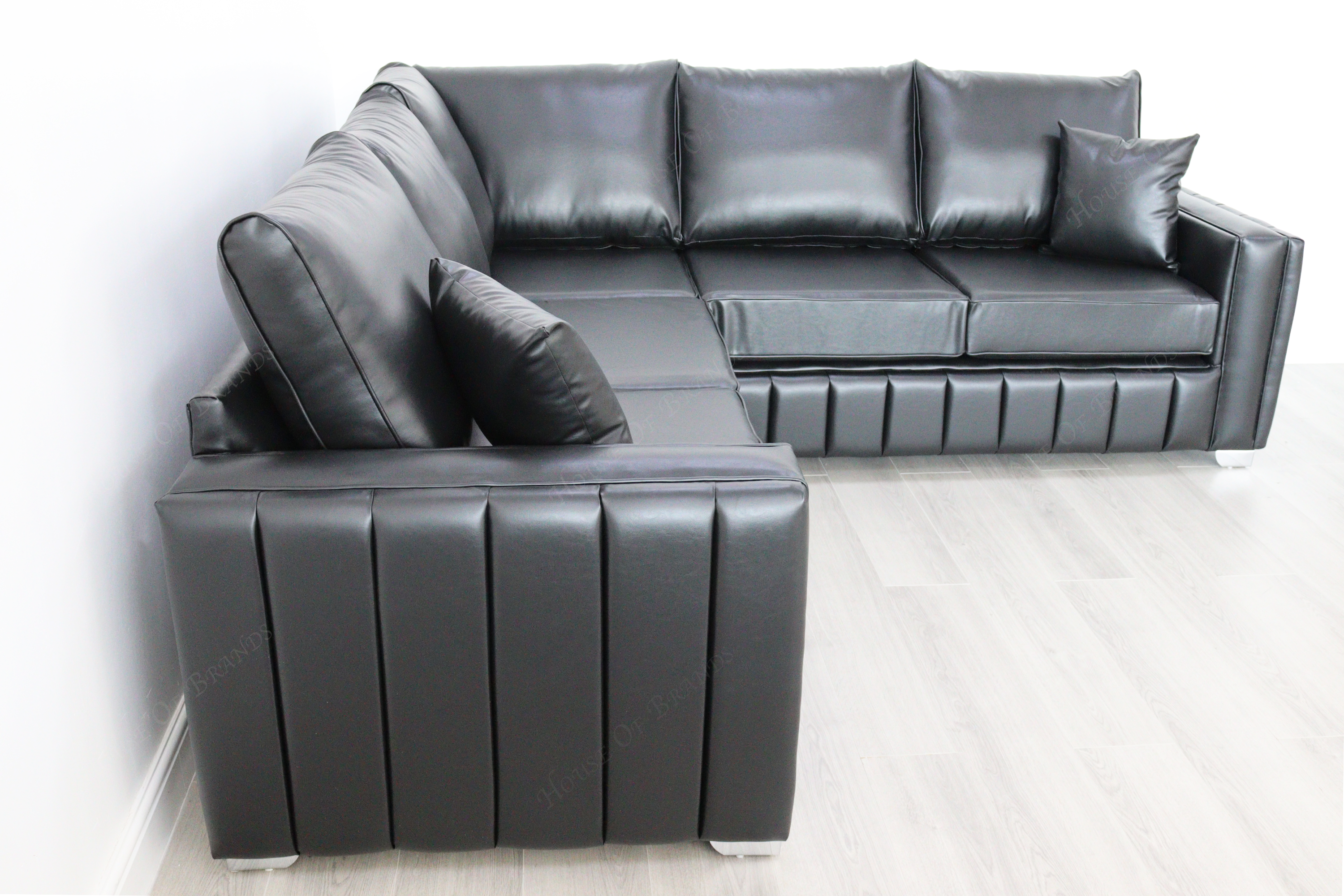 Beverly Corner Leather Sofa