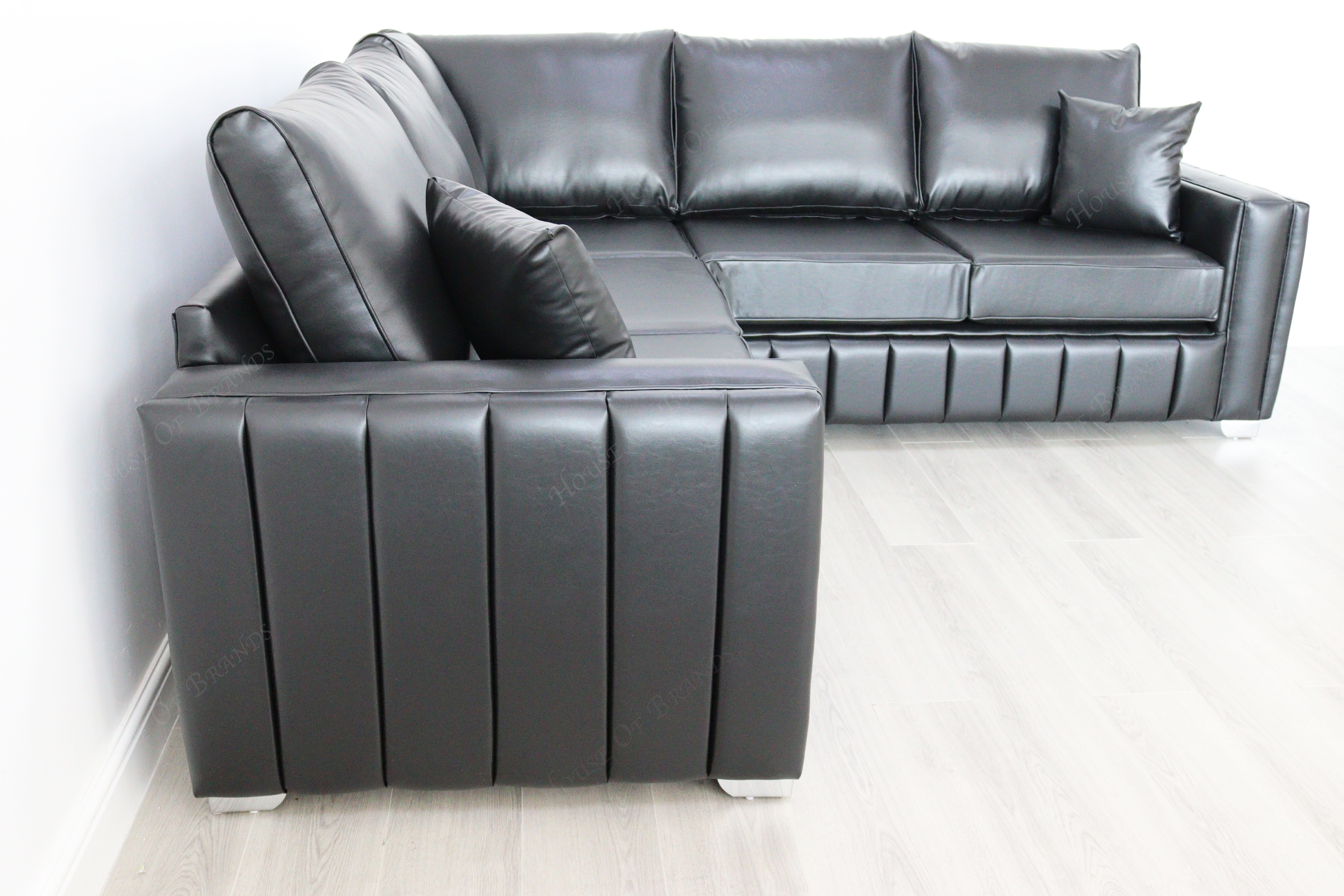 Beverly Corner Leather Sofa