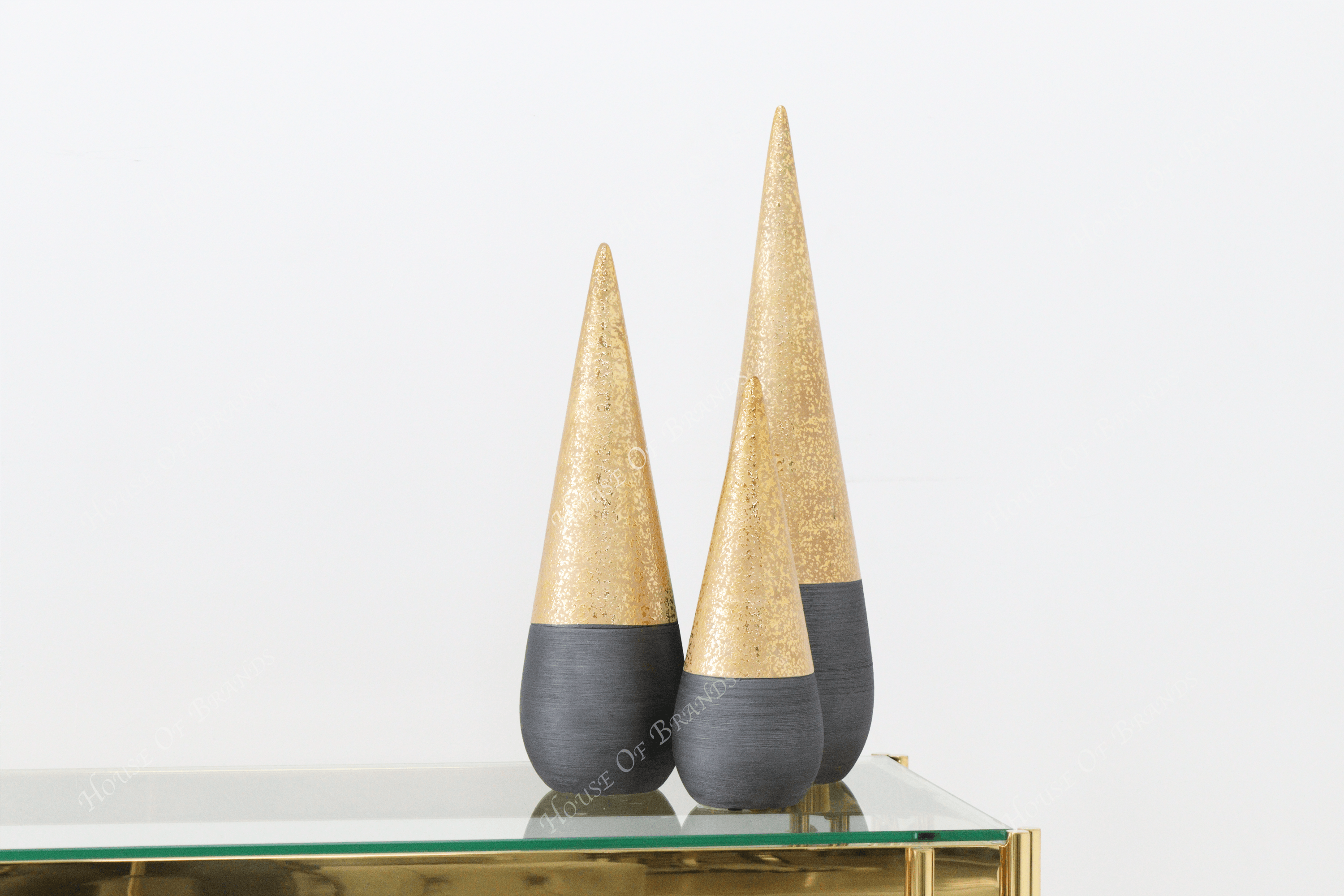 Black and Gold Cones - House Of Brands