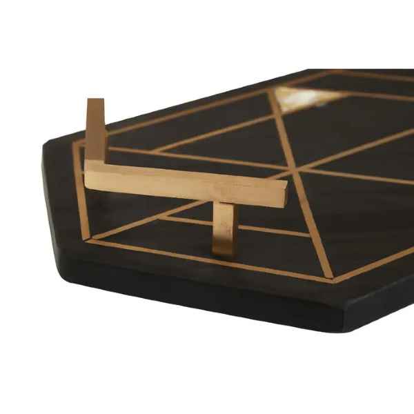 ORIANA BLACK SLATE TRAY