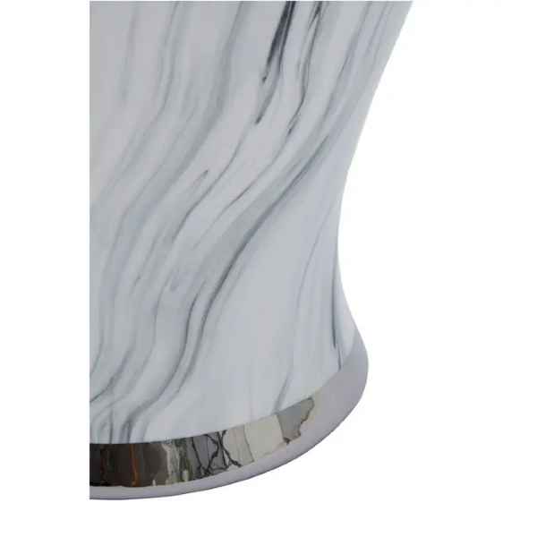 MARMO MARBLE EFFECT LARGE CERAMIC JAR