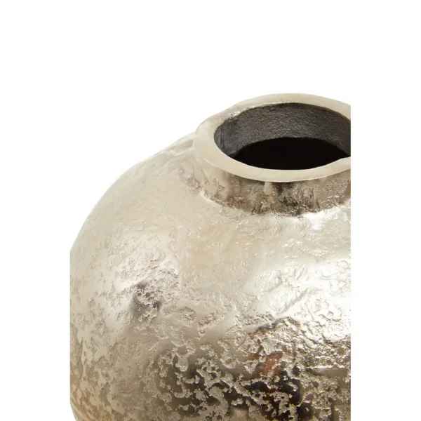 DION SMALL OMBRE SILVER AND GOLD FINISH VASE