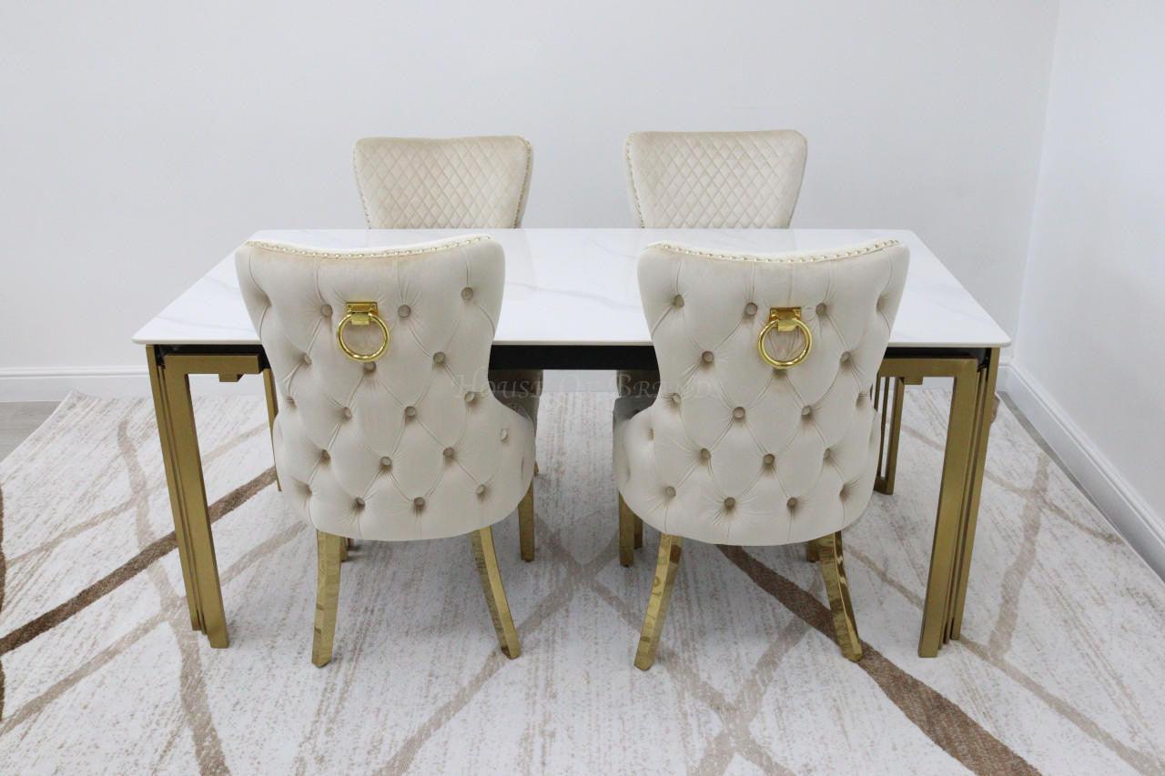 House Of Brands Verona Dining Table & Barcelona Chairs 