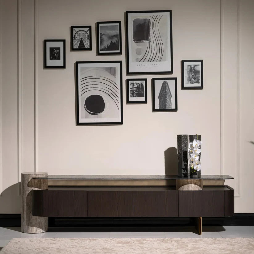 Marmo TV Stand with Storage