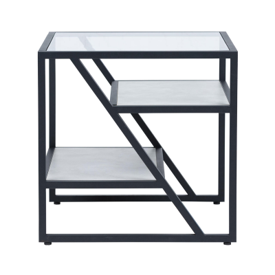 Ibarra Black and Grey End Table