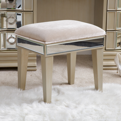 Lucca Mirror Champagne Stool