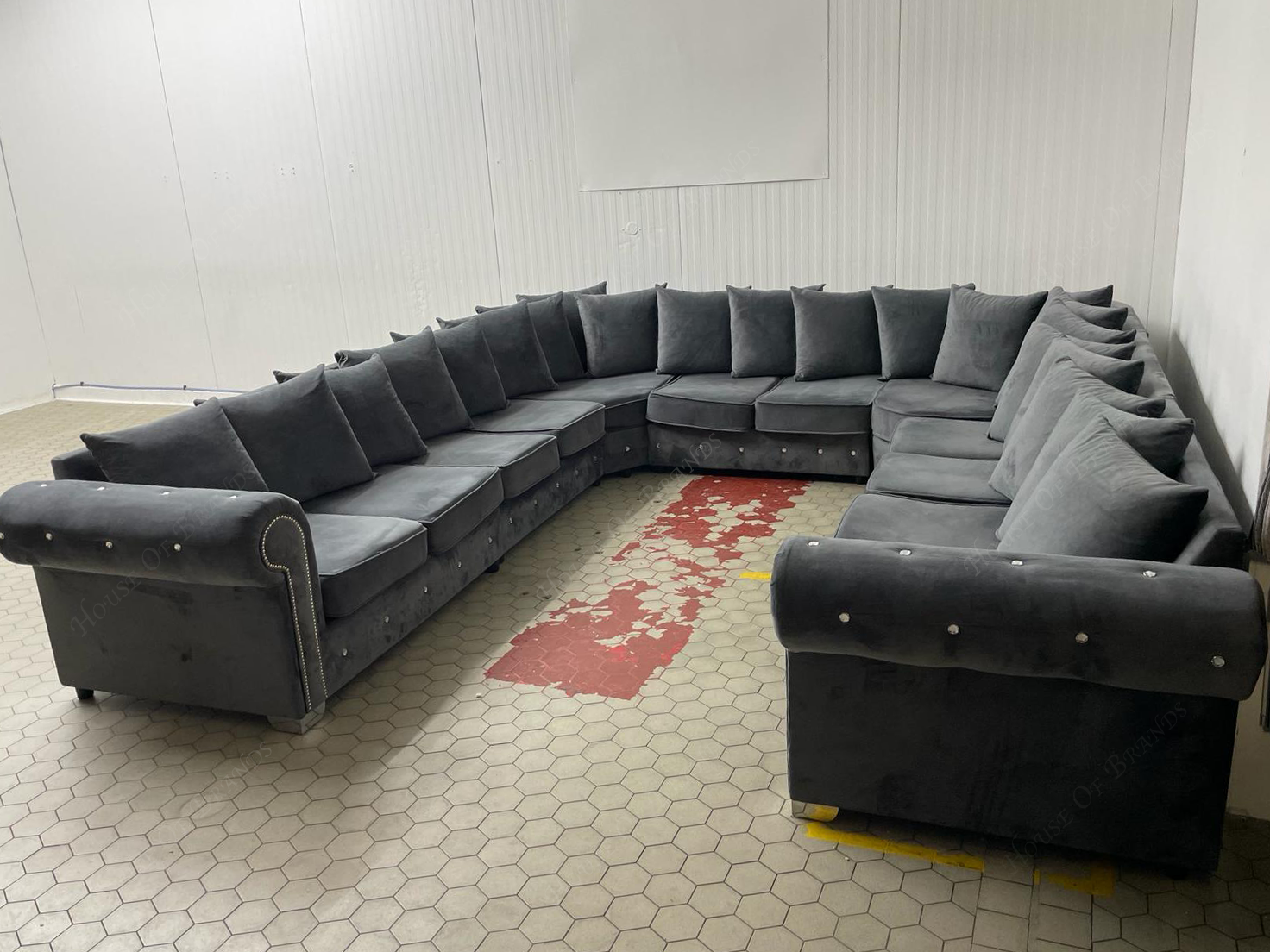 Chesterfield U Shape Sofa