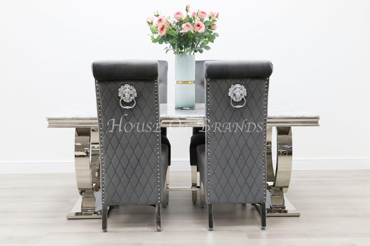 House Of Brands Venice Table and 4 Leon Chairs