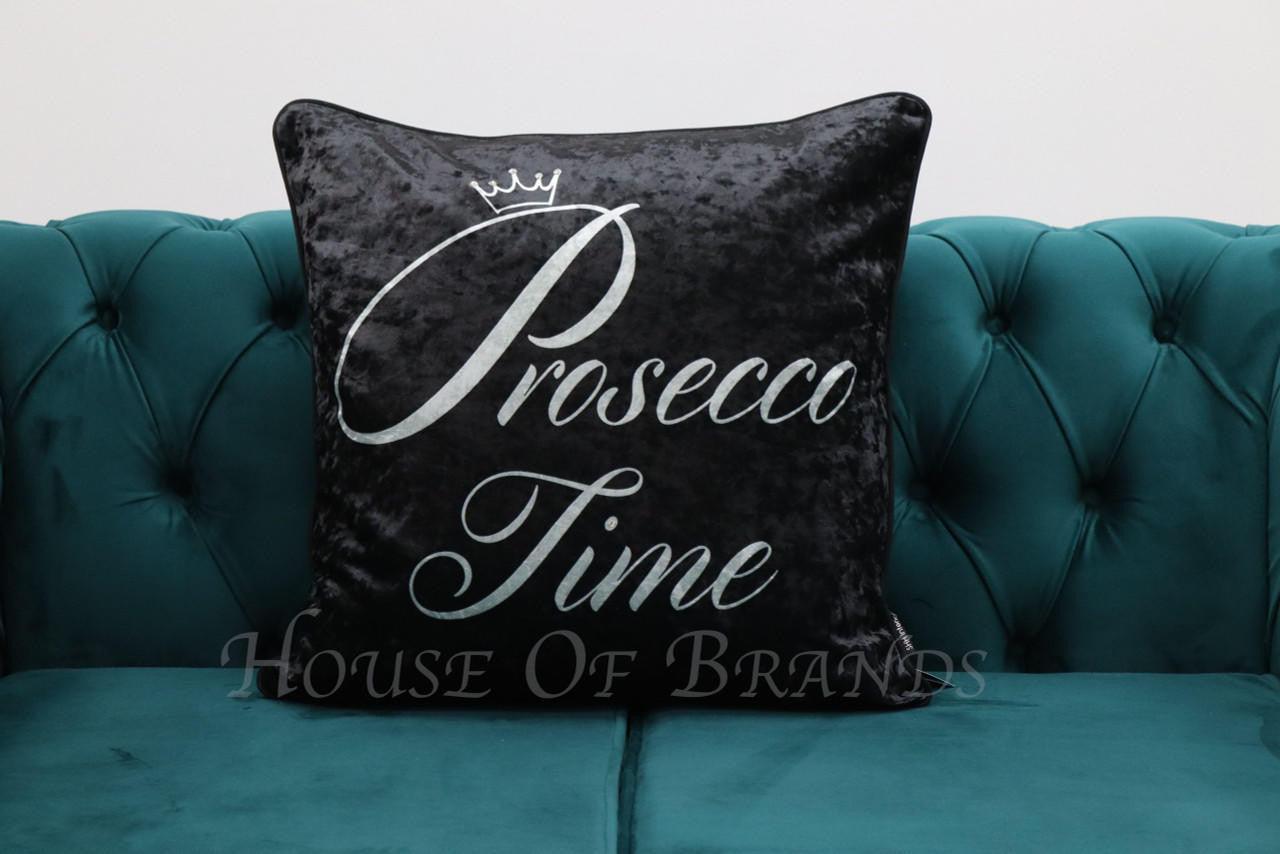 House Of Brands Prosecco Time Cushion 