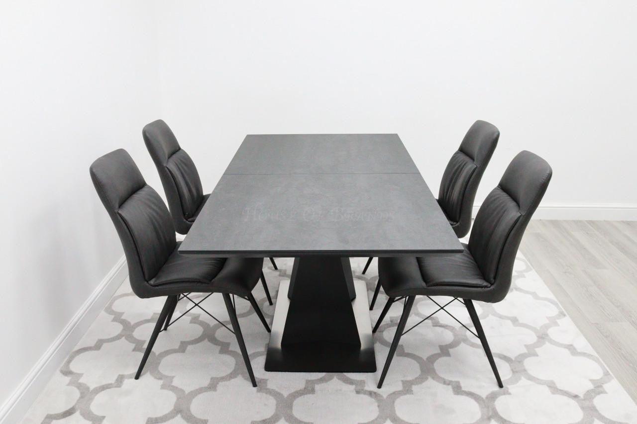 House Of Brands Windsor Extendable Table & Alanya Chairs 