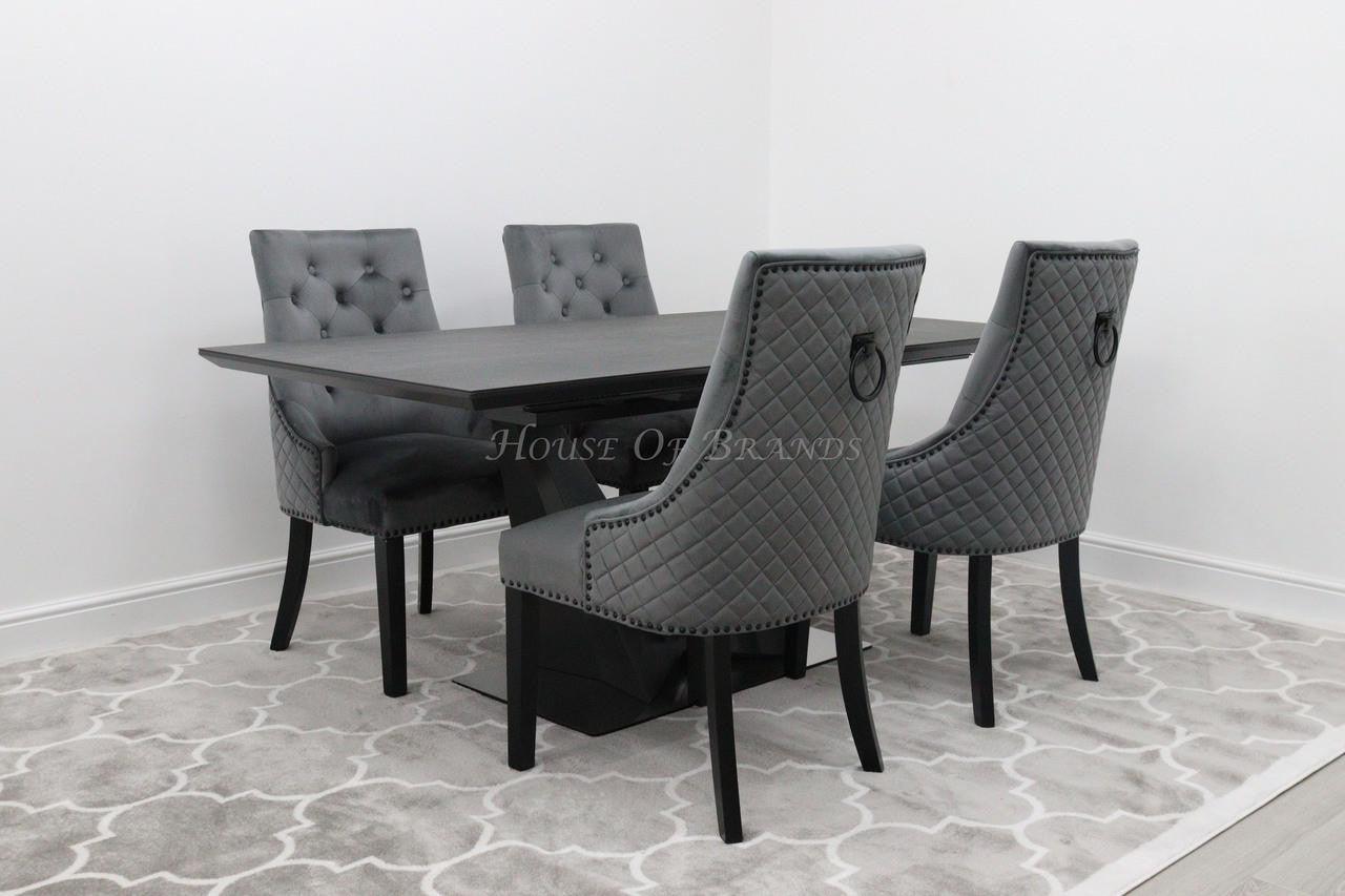 House Of Brands Windsor Extendable Table & Brussels Chairs 