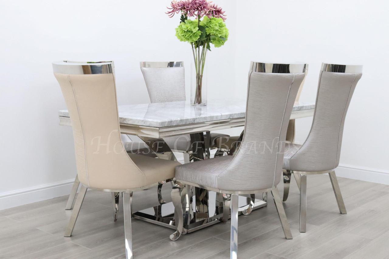 House Of Brands Sicily Table andamp; 6 Tunis Chairs