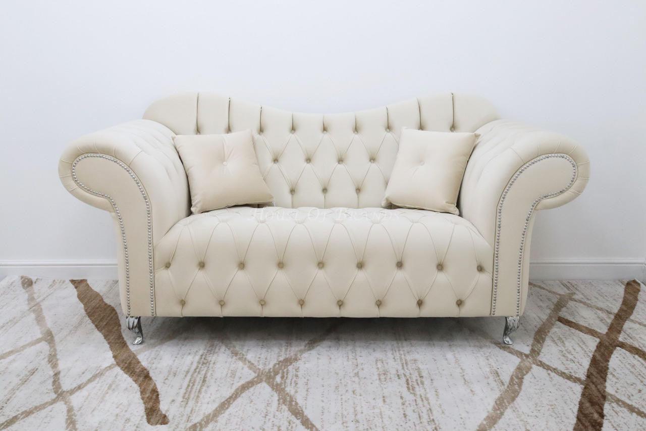 House Of Brands Estelle Velvet Sofa 