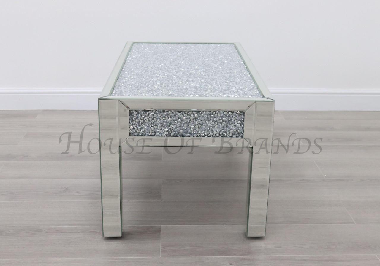 House Of Brands Maisse Fully Crushed Diamond Coffee Table