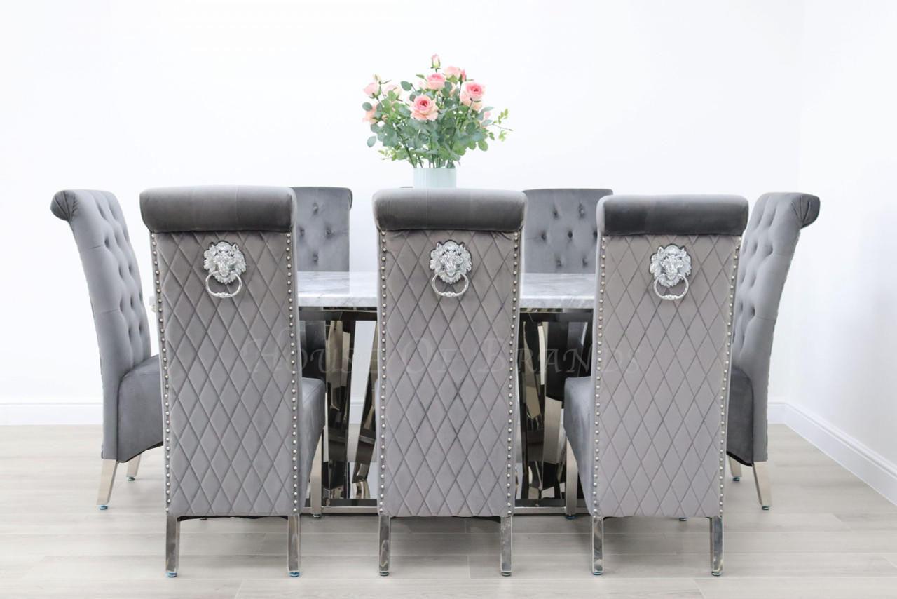 House Of Brands Sorrento Table and 8 Leon Chairs