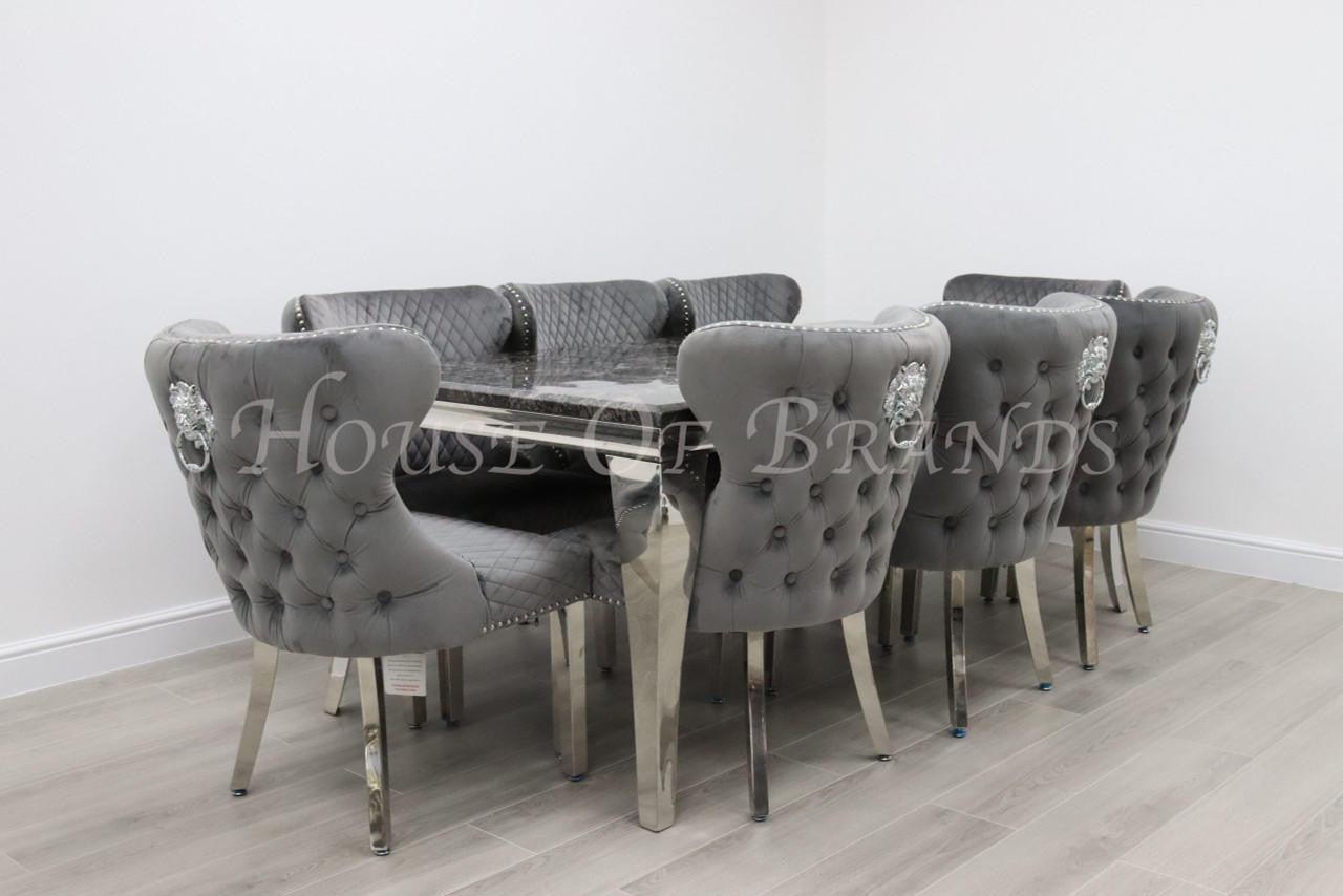 House Of Brands 2m Rome and 8 Valencia Chairs