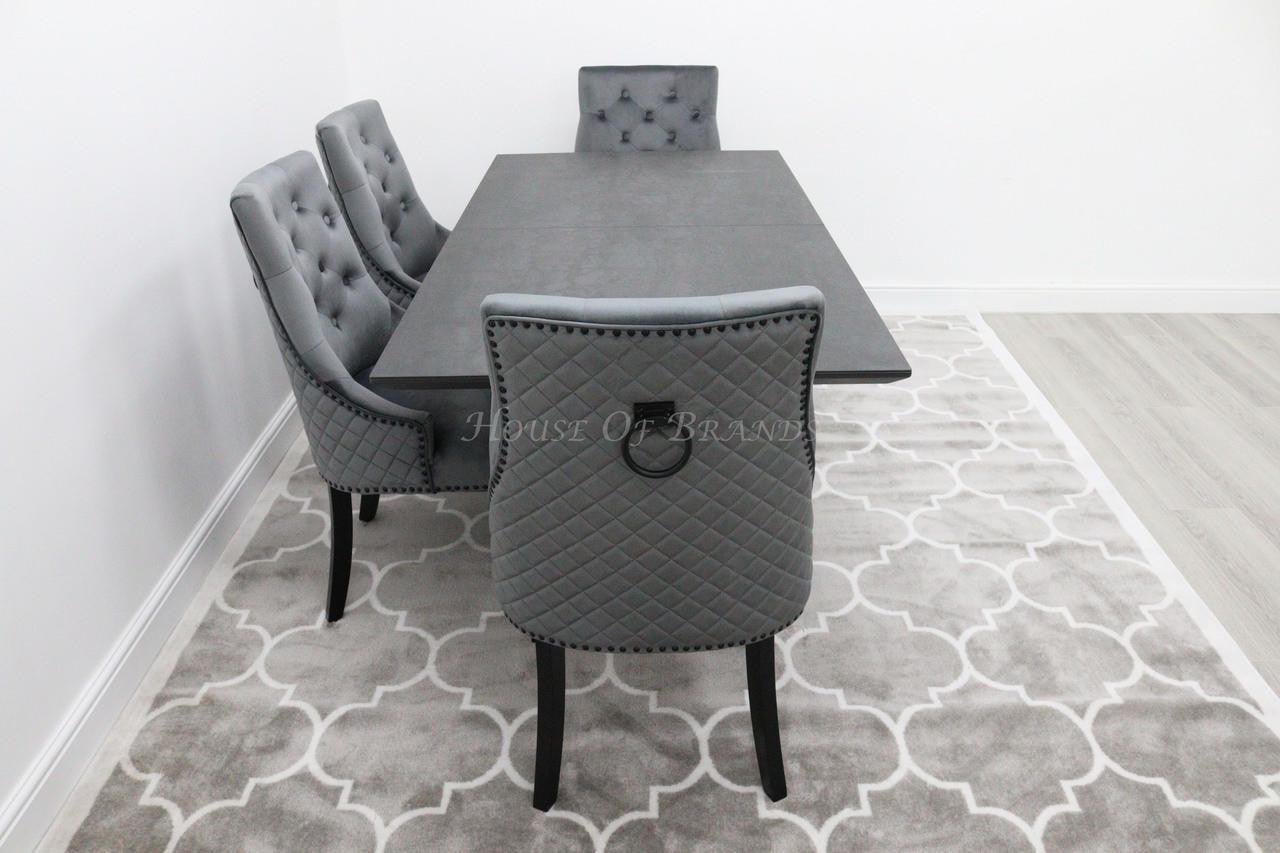 House Of Brands Windsor Extendable Table & Brussels Chairs 