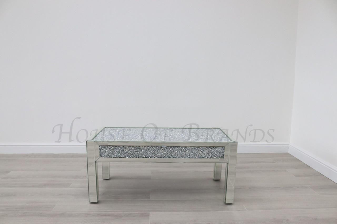 House Of Brands Maisse Fully Crushed Diamond Coffee Table