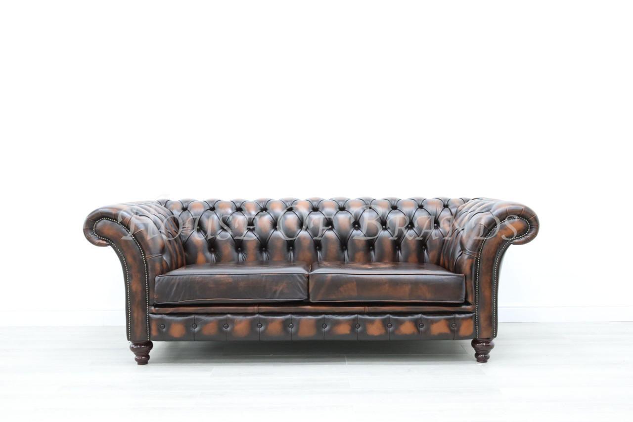 Futura store leather sofa