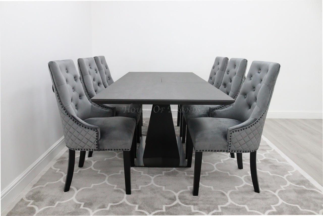 House Of Brands Windsor Extendable Table & Brussels Chairs 