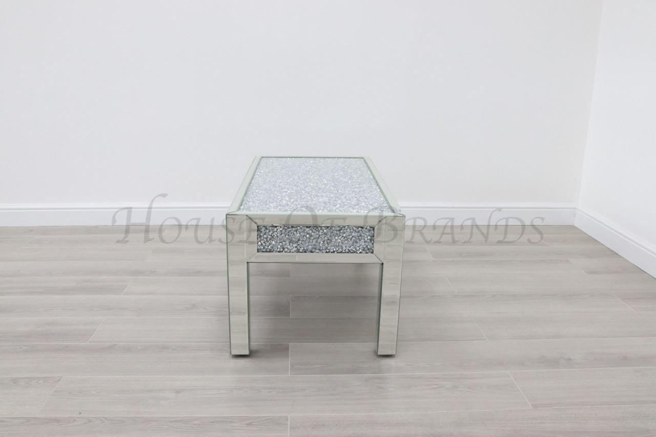 House Of Brands Maisse Fully Crushed Diamond Coffee Table