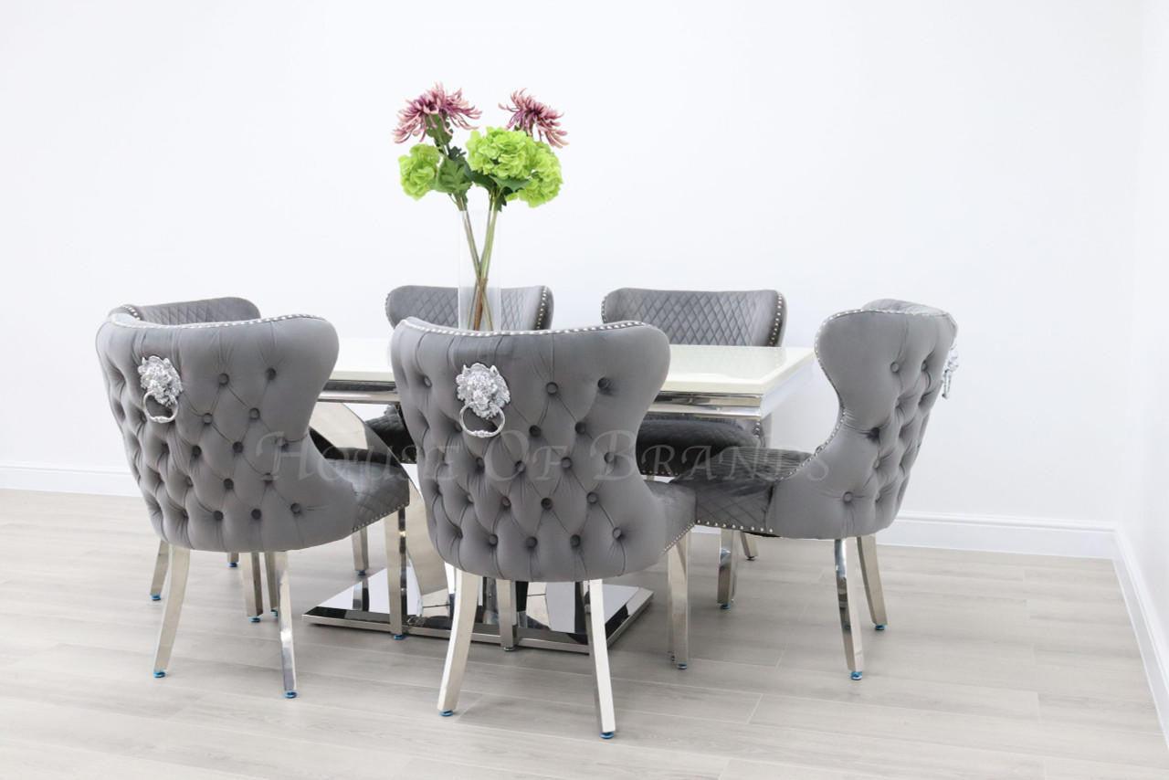 House Of Brands Sicily Table andamp; 6 Valencia Chairs