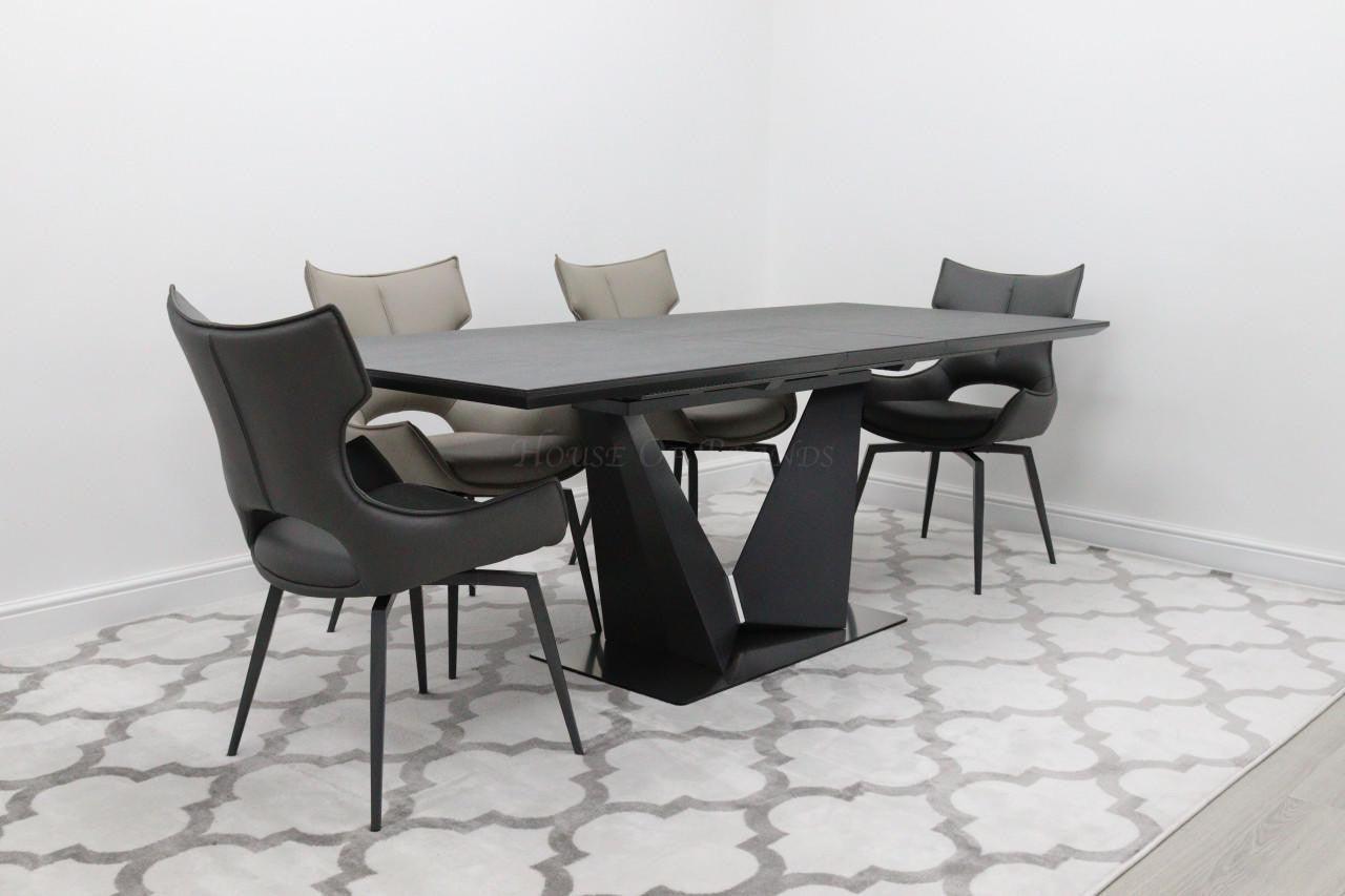 House Of Brands Windsor Extendable Table & Rennes Chairs 