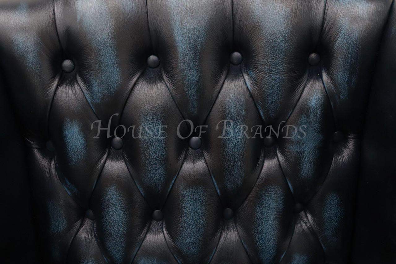 House Of Brands Queen Anne Genuine Leather Chair