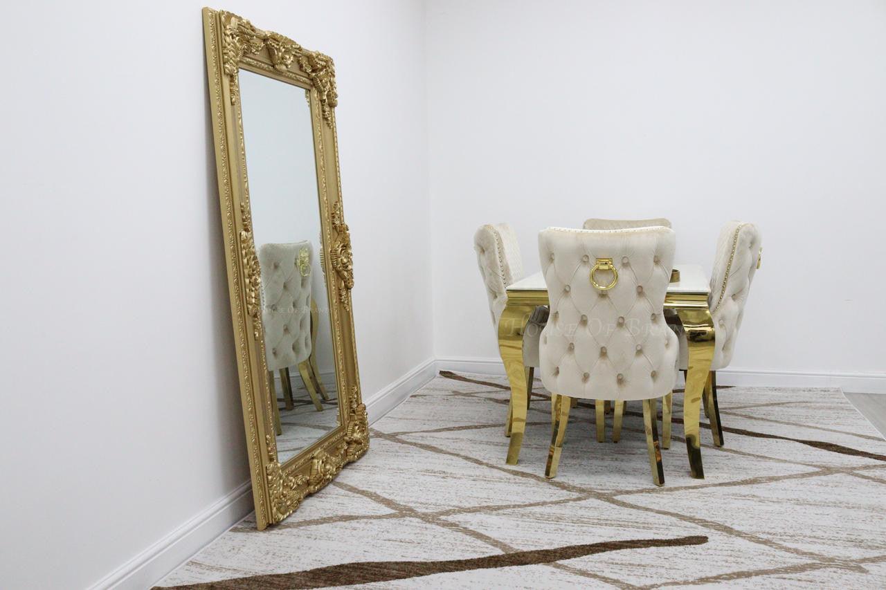 House Of Brands 1.2m Gold Rome & Barcelona Chairs