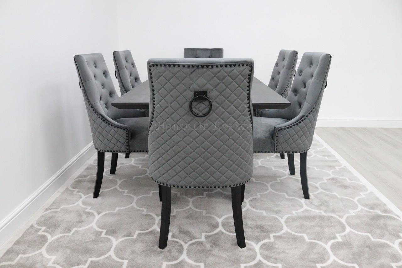 House Of Brands Windsor Extendable Table & Brussels Chairs 