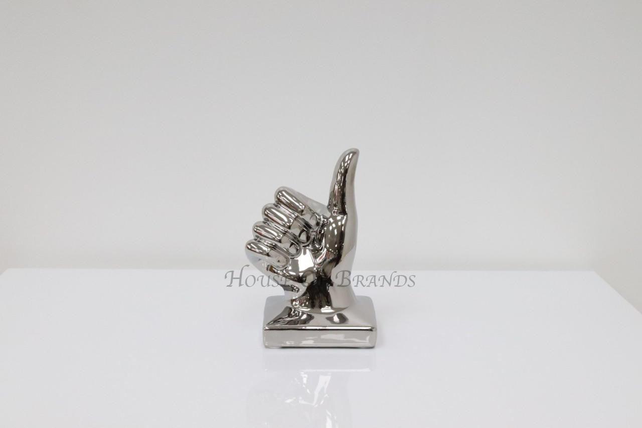 House Of Brands Small Thumbs Up -Silver