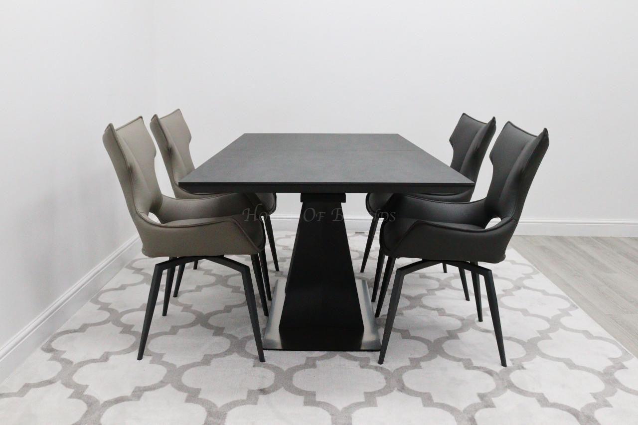 House Of Brands Windsor Extendable Table & Rennes Chairs 