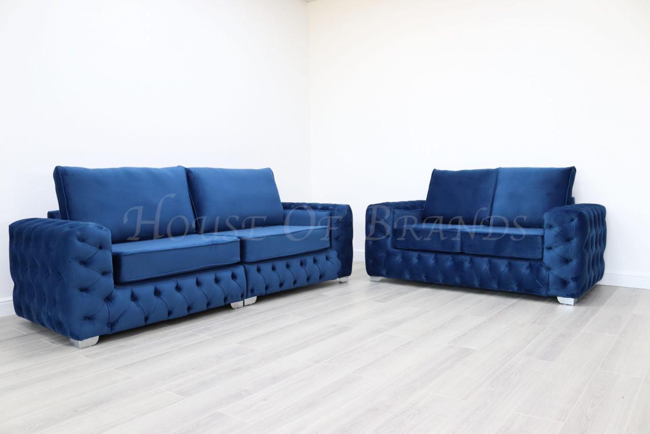 House Of Brands Anastasia Velvet Sofa