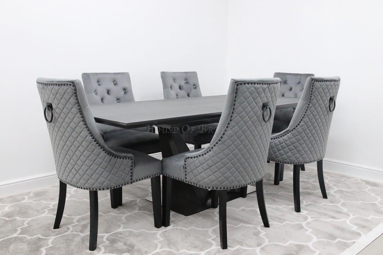 House Of Brands Windsor Extendable Table & Brussels Chairs 