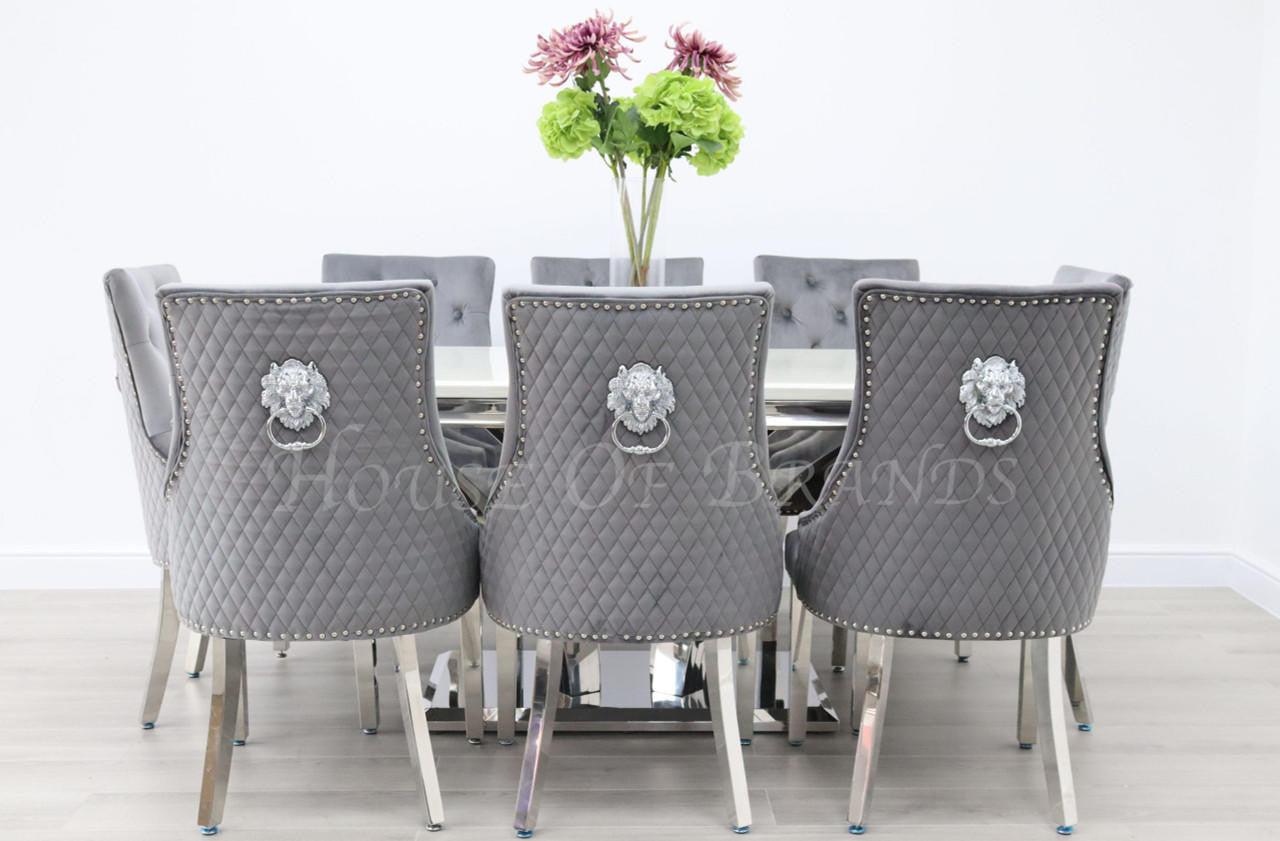 House Of Brands Sicily Table andamp; 8 Madrid Chairs