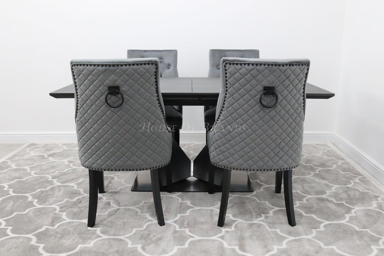 House Of Brands Windsor Extendable Table & Brussels Chairs 