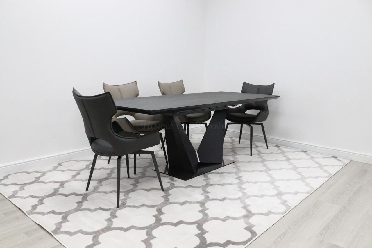 House Of Brands Windsor Extendable Table & Rennes Chairs 