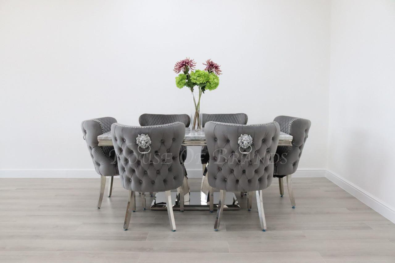 House Of Brands Sicily Table andamp; 6 Valencia Chairs